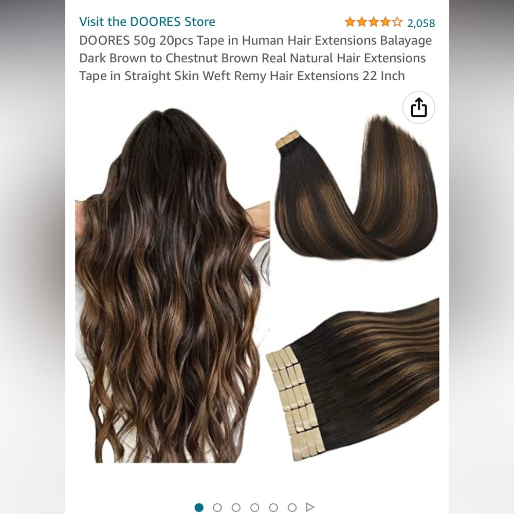 Tape in hair extensions brand new